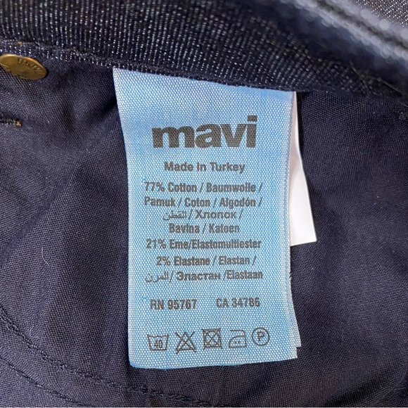 Mavi Serena Low Rise Super Skinny Jeans
28/30 Dark Wash Stretch Denim - Picture 4 of 10